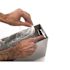 Alpine Industries Recessed Paper Towel Dispenser / Waste Receptacle Trash Can