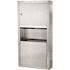 Alpine Industries Recessed Paper Towel Dispenser / Waste Receptacle Trash Can