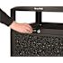 Alpine Industries 80 Gal OD Grey Stone Panel Trash Can/steel Recycle Station