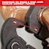 Milwaukee Cts-V Pivoting Press Ring Kit For M18 Force Logic, 2-1/2" - 4"