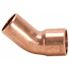 Mueller Industries COPPER STREET ELBOW 45 DEGREE 7/8 IN. X 3/4 IN.
