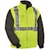 Ergodyne 8287 S Lime Hi-Vis Winter Jacket And Vest Detachable Sleeves