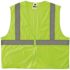 Ergodyne 8205z L/xl Lime Class 2 Super Economy Mesh Vest - Zipper