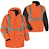 Ergodyne 8385 3xl Orange 4-In-1 Hi-Vis Winter Jacket Parka
