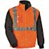 Ergodyne 8287 3xl Orange Hi-Vis Winter Jacket And Vest Detachable Sleeves
