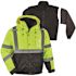 Ergodyne 8381 S Lime 4-In-1 Hi-Vis Winter Bomber Jacket