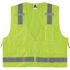 Ergodyne 8250z 2xl/3xl Lime Class 2 Surveyors Vest