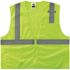 Ergodyne 8210z 4xl/5xl Lime Class 2 Economy Mesh Vest - Zipper