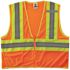 Ergodyne 8229z Xs Orange Class 2 Economy Two-Tone Vest - Zipper