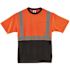 Ergodyne 8289bk 3xl Orange Class 2 Hi-Vis T-Shirt Black Bottom