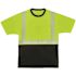 Ergodyne 8280bk 4xl Lime Class 2 Performance T-Shirt Black Bottom