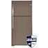 GE 19.2 Cubic Feet Garage Ready Top-Freezer Refrigerator, Slate