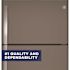 GE 19.2 Cubic Feet Garage Ready Top-Freezer Refrigerator, Slate