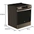 Ge 30 Inch 5.3 Cubic Feet Slide In Electric Convection RanWith Air Fry, Slate