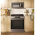 Ge 30 Inch 5.3 Cubic Feet Slide In Electric Convection RanWith Air Fry, Slate