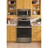 Ge 30 Inch Free-Standing Electric Convection Range,no Preheat Air Fry, Slate