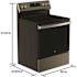 Ge 30 Inch Free-Standing Electric RanWith Crisp Mode, Self Cleaning, Slate