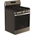 Ge 30 Inch Gas Free-Standing RanWith Crisp Mode, Self Cleaning, Slate