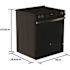 Ge 5.3 Cubic Feet Electric Convection RanWith No Preheat Air Fry Black Slate
