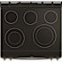Ge 5.3 Cubic Feet Electric Convection RanWith No Preheat Air Fry Black Slate