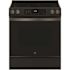 Ge 5.3 Cubic Feet Electric Convection RanWith No Preheat Air Fry Black Slate