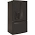 GE ENERGY STAR 22.1 Cubic Feet French-Door Refrigerator, Black Slate