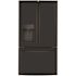 GE ENERGY STAR 22.1 Cubic Feet French-Door Refrigerator, Black Slate