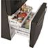 Ge Energy Star 25.7 Cubic Feet French-Door Refrigerator Black Slate ADA