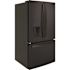 Ge Energy Star 25.7 Cubic Feet French-Door Refrigerator Black Slate ADA