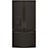 Ge Energy Star 25.7 Cubic Feet French-Door Refrigerator Black Slate ADA