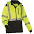 Ergodyne 8353 4xl Lime Hi-Vis Softshell Water-Resistant Jacket