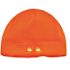 Ergodyne 6804 Orange Skull Cap Winter Hat With LED Lights