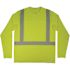 Ergodyne 6688 L Lime Class 2 Hi-Vis Sun Shirt Cooling Uv-Protection
