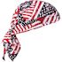 Ergodyne 6710ct Stars And Stripes Cooling Bandana Triangle Hat Pva Tie Case Of 6