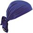Ergodyne 6710ct Solid Blue Cooling Bandana Triangle Hat Pva Tie Case Of 6