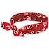 Ergodyne 6700 Red Western Cooling Bandana Headband Polymer Tie Case Of 24