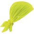 Ergodyne 6710 Lime Cooling Bandana Triangle Hat Polymers Tie Case Of 24