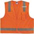 Ergodyne 8249z-S L Orange Class 2 Economy Surveyors Vest - Single Size