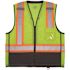 Ergodyne 8251hdzbk 4xl/5xl Lime Hi Vis Safety Vest
