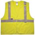 Ergodyne 8261frhl 2xl/3xl Lime Class 2 Fr Safety Vest - Dual Compliant - Hl