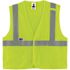 Ergodyne 8263frhl 2xl/3xl Lime Class 2 Fr Safety Vest - Hl - Economy