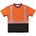 Ergodyne 8283bk 2XL Orange Class 2 Performance T-Shirt Lightweight