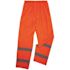 Ergodyne 8916 XL Orange Class E Lightweight Hi-Vis Rain Pants