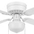 Private Brand Unbranded Altona 42" Hugger Ceiling Fan, White