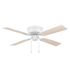 Private Brand Unbranded Altona 42" Hugger Ceiling Fan, White