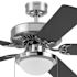 Generic Private Brand Rosemont 52" Dual Mount Ceiling Fan, Brushed Nickel