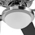Generic Private Brand Leighton 52" Hugger Ceiling Fan, Brushed Nickel