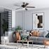 Generic Private Brand Rosemont 52" Dual Mount Ceiling Fan, Matte Black