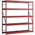 Husky 5-Tier Industrial Duty Steel Freestanding Garage Storage Shelving Unit-Red