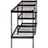 Husky 5-Shelf Steel Heavy-Duty Garage Storage Shelving Unit In Black